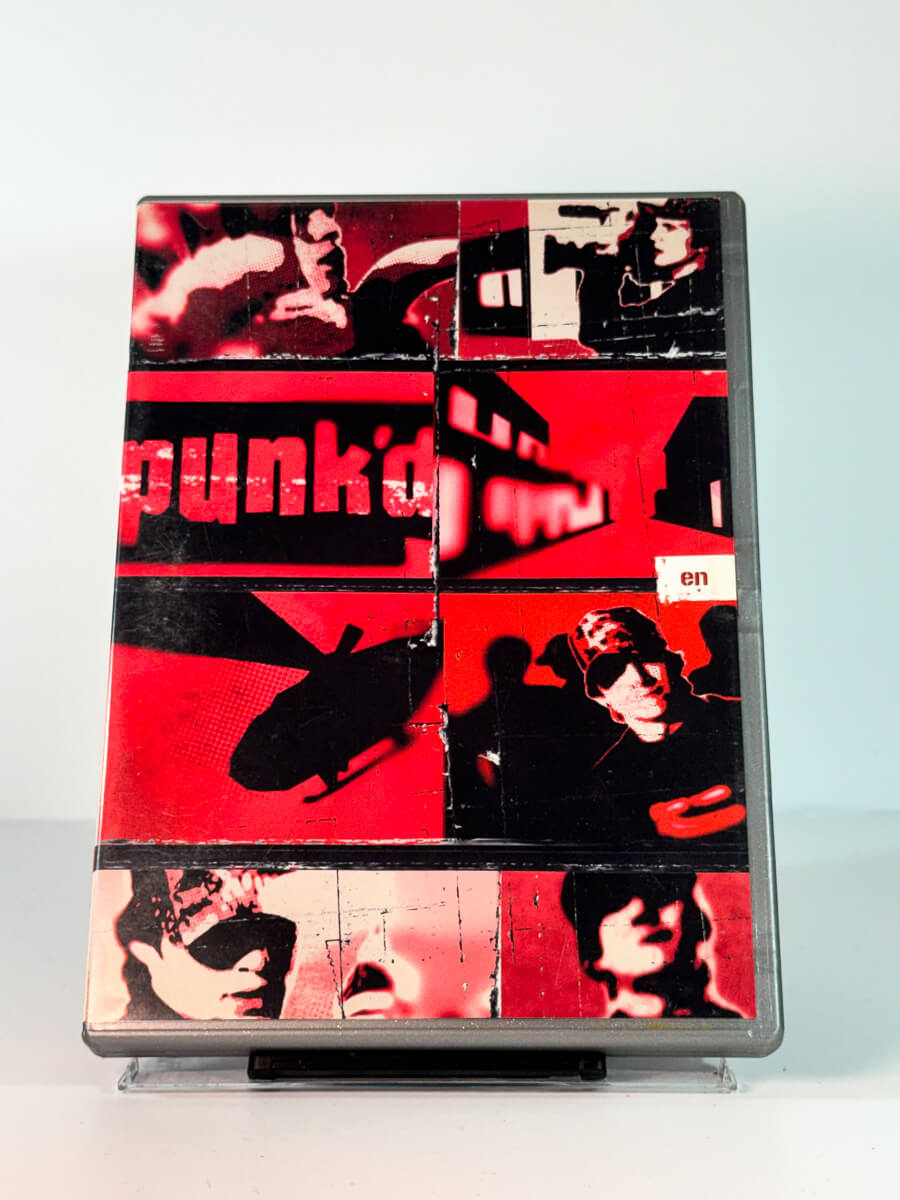 Forside av cover til Punk’d – Den komplette første sesongen, del 1, brukt DVD hos Brukbar Film