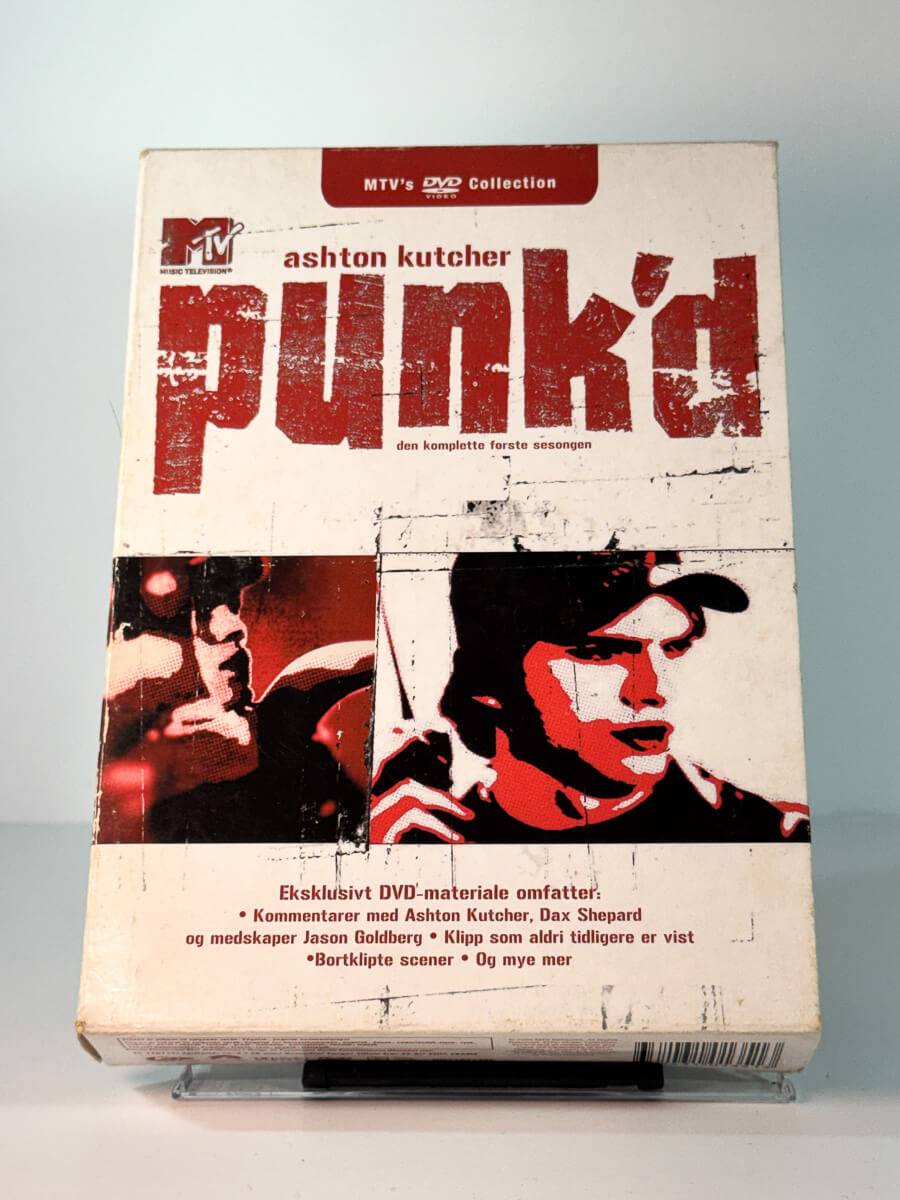 Forside av cover til Punk’d – Den komplette første sesongen, brukt DVD hos Brukbar Film