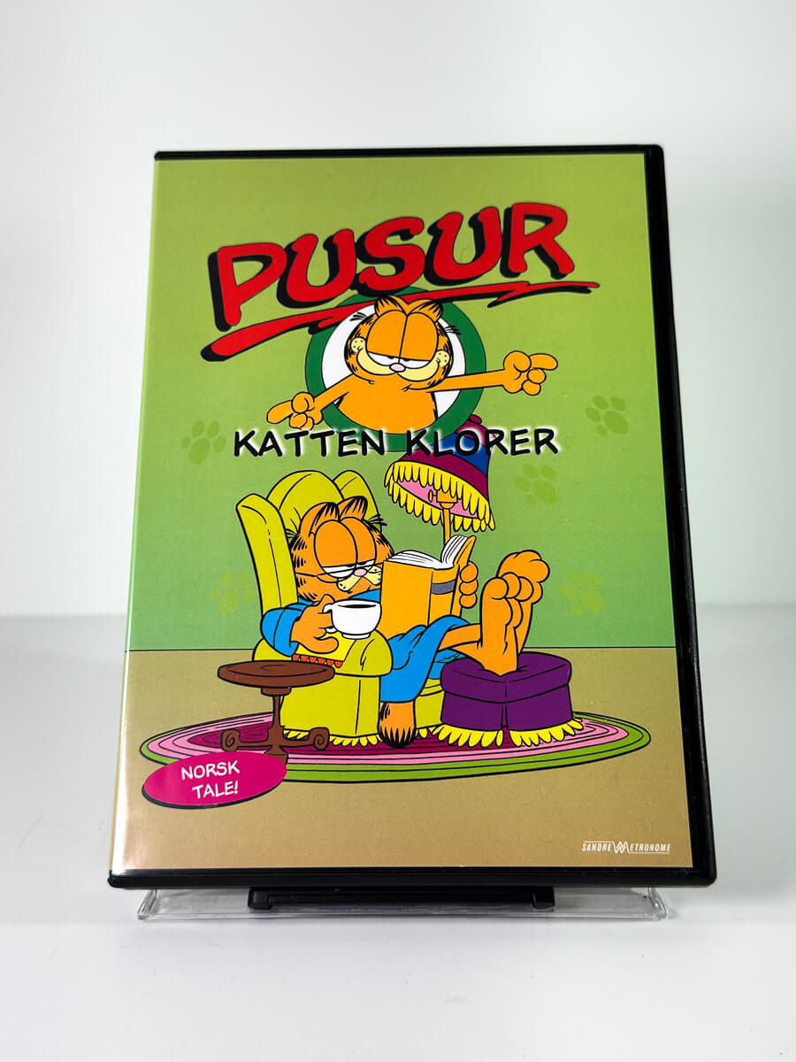 Forside av cover til Pusur – Katten klorer på DVD