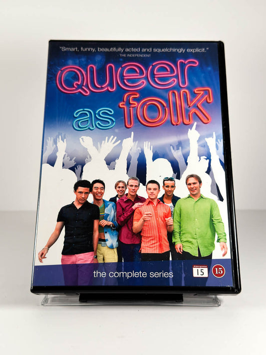 Forside av cover til Queer as Folk – The Complete Series på DVD