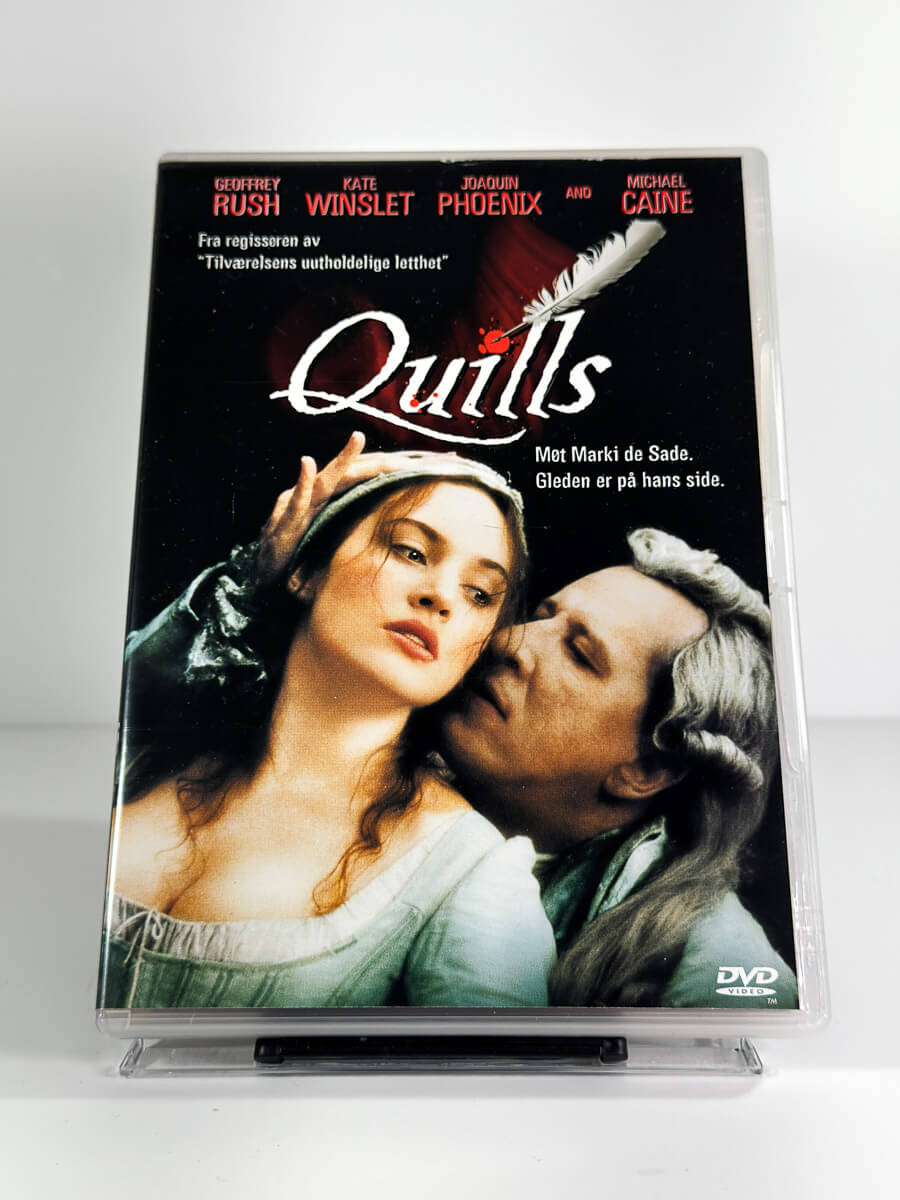 Forside av cover til Quills på DVD