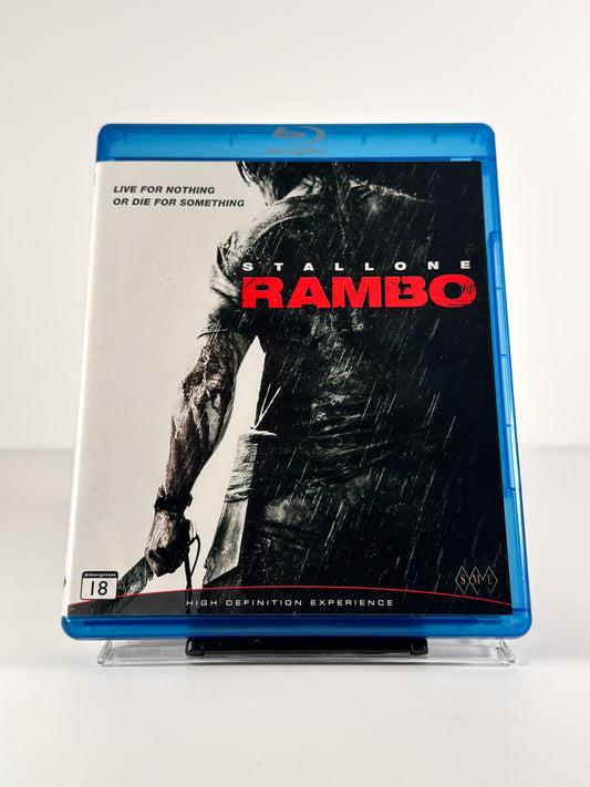 Forside av cover til Rambo på Blu-ray
