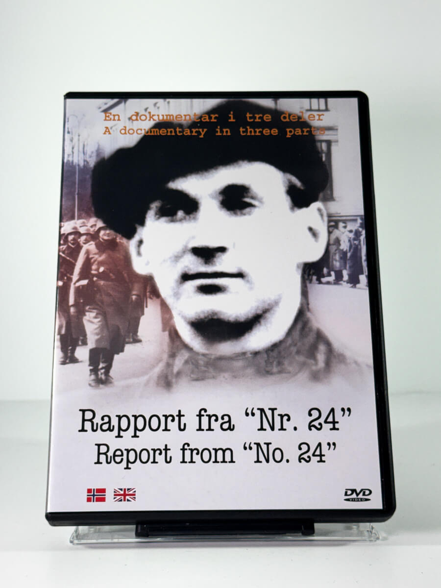 Forside av cover til Rapport fra "Nr. 24", brukt DVD hos Brukbar Film