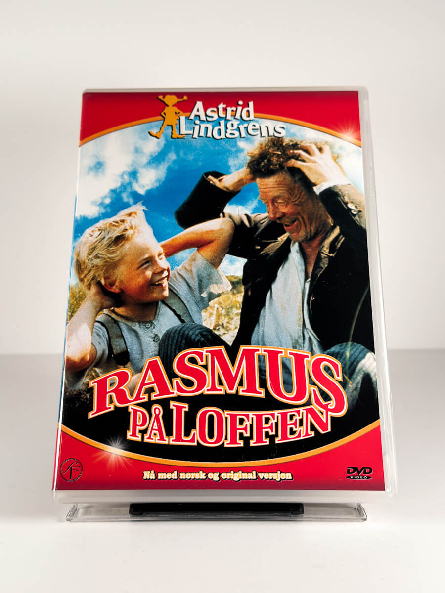 Forside av cover til Rasmus på loffen på DVD