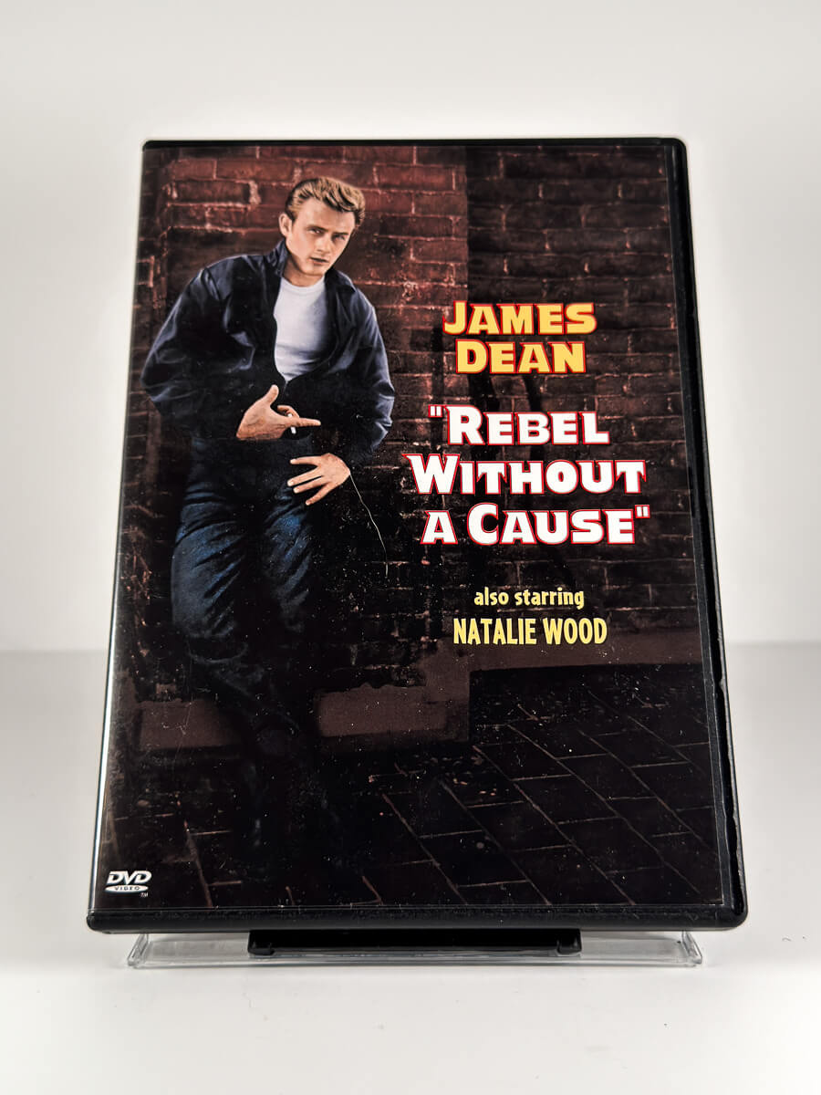 Forside av cover til Rebel Without a Cause på DVD