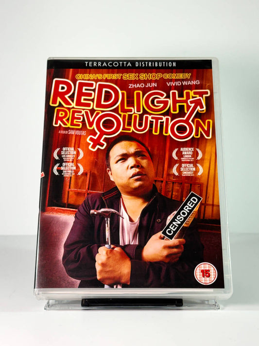 Forside av cover til Red Light Revolution, bruktfilm hos nettbutikken Brukbar Film