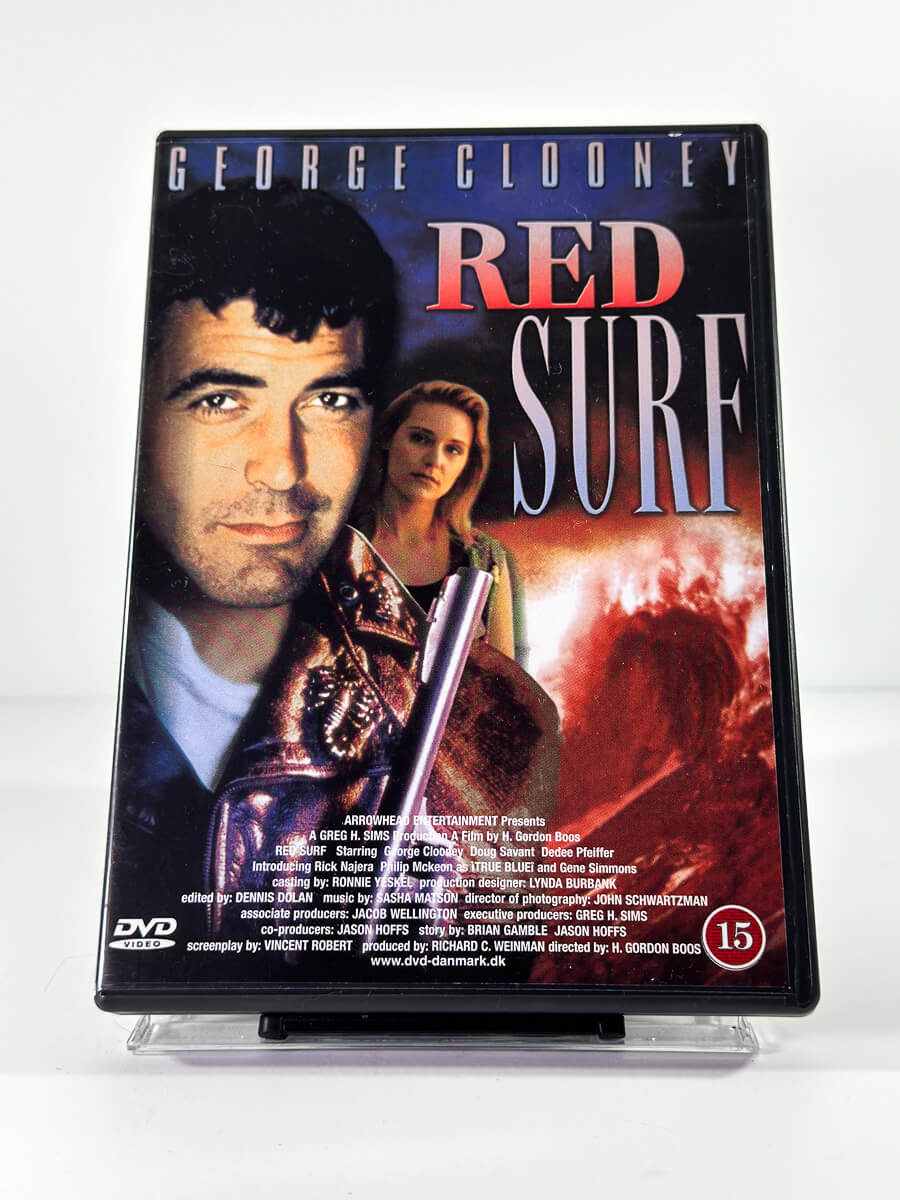 Forside av cover til Red Surf på DVD