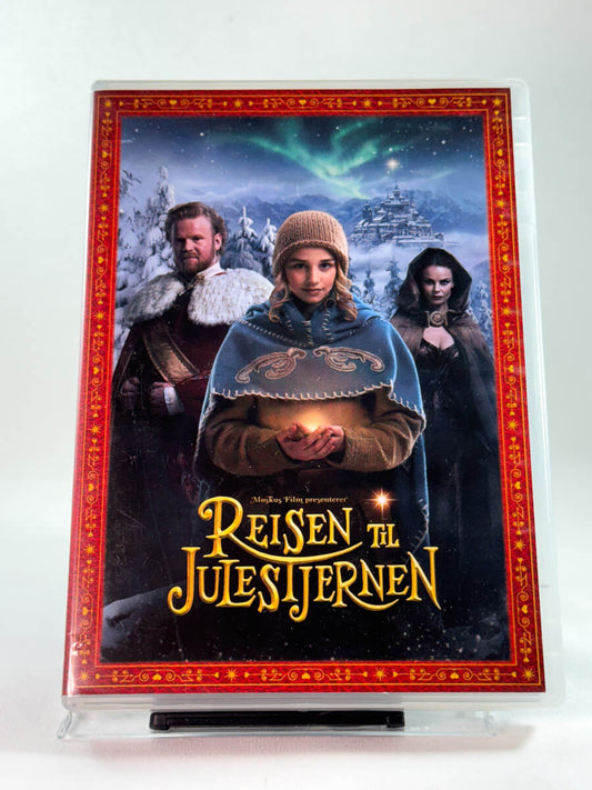 Forside av DVD-cover til Reisen til Julestjernen, bruktfilm hos nettbutikken Brukbar Film