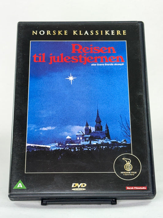 DVD-forside til filmen Reisen til julestjernen
Originalt cover brukt for produktbilde i nettbutikken Brukbar Film