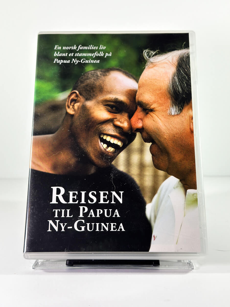 Forside av cover til Reisen til Papua Ny-Guinea på DVD