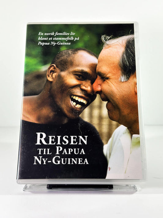 Forside av cover til Reisen til Papua Ny-Guinea på DVD