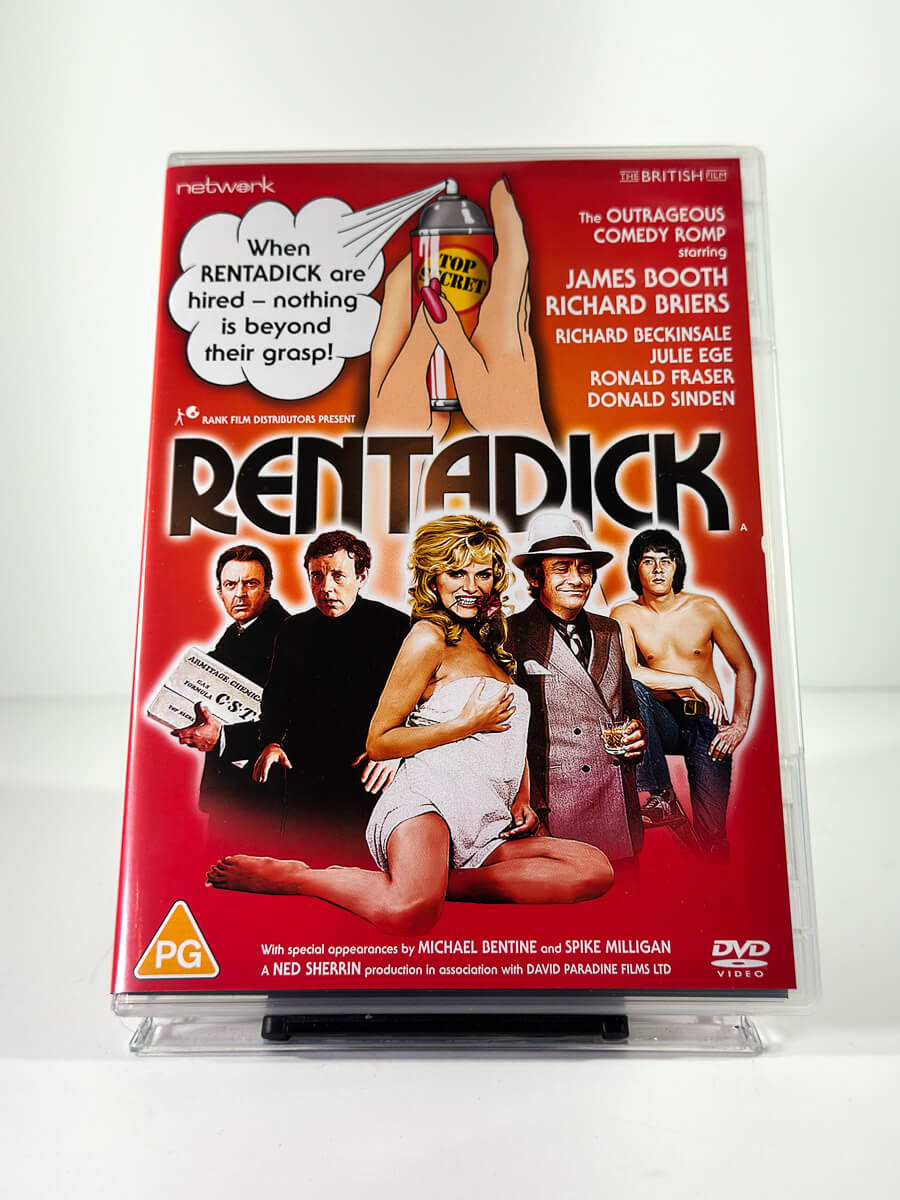 Forside av cover til Rentadick på DVD
