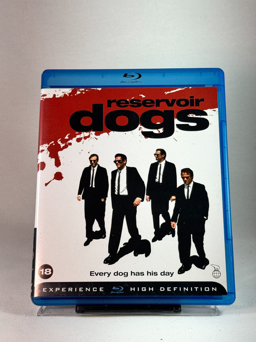 Forside av cover til Reservoir Dogs, brukt Blu-ray hos Brukbar Film