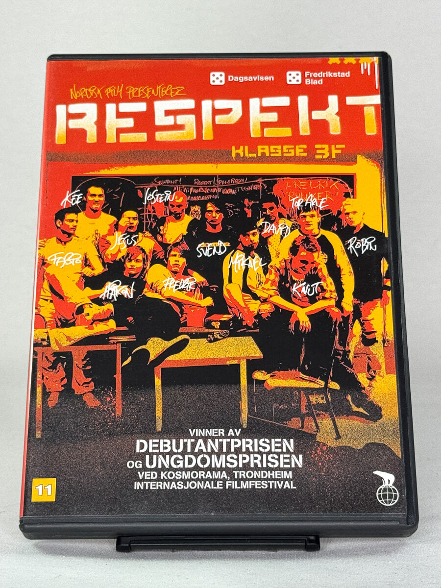 DVD-forside til filmen Respekt
Originalt cover brukt for produktbilde i nettbutikken Brukbar Film