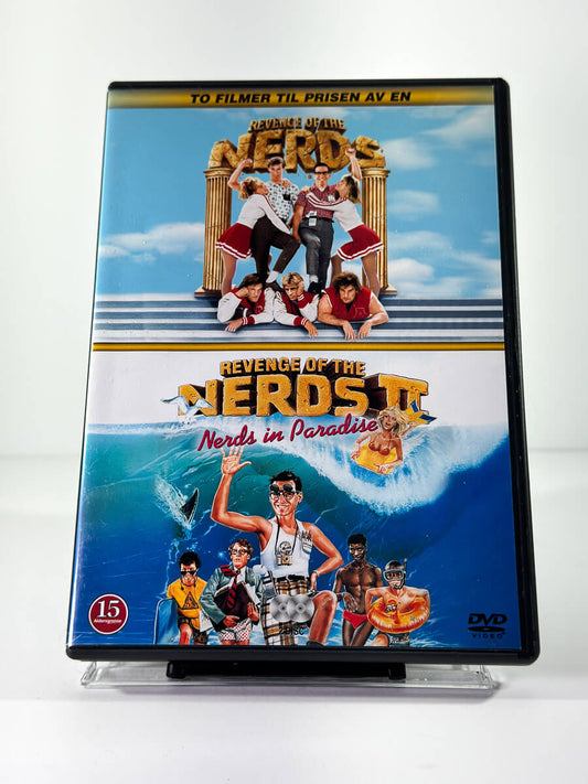 Forside av cover til Revenge of the Nerds / Revenge of the Nerds II – Nerds in Paradise på DVD