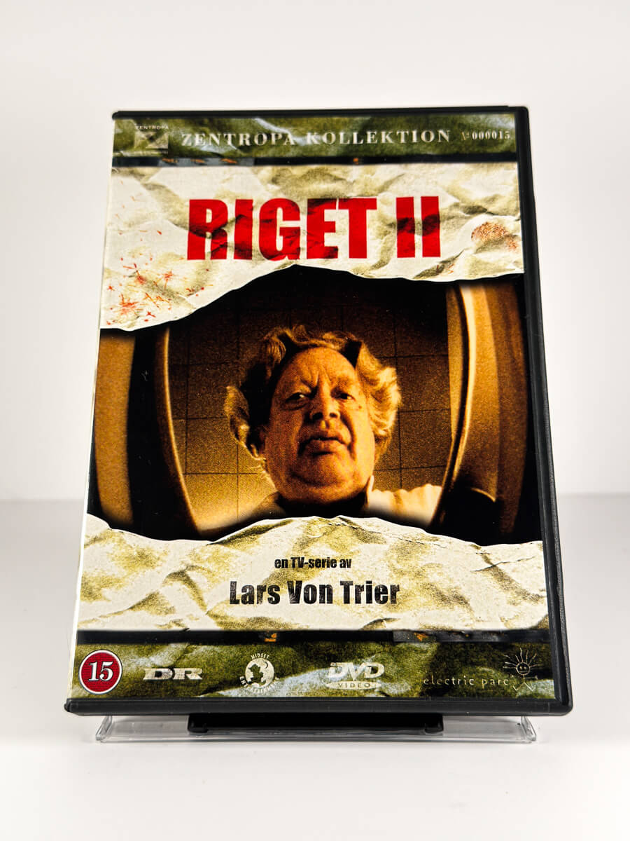 Forside av cover til Riget II på DVD
