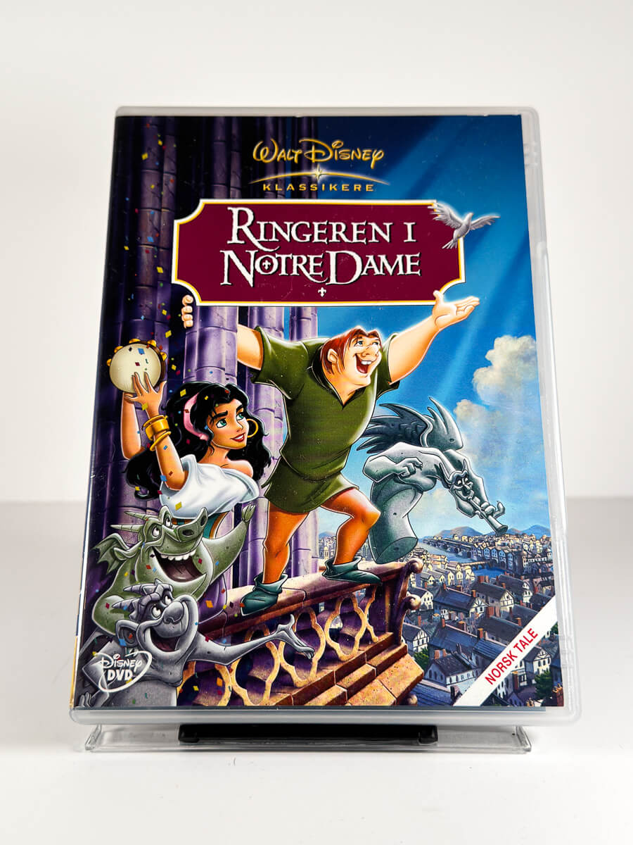Forside av cover til Ringeren i Notre Dame på DVD