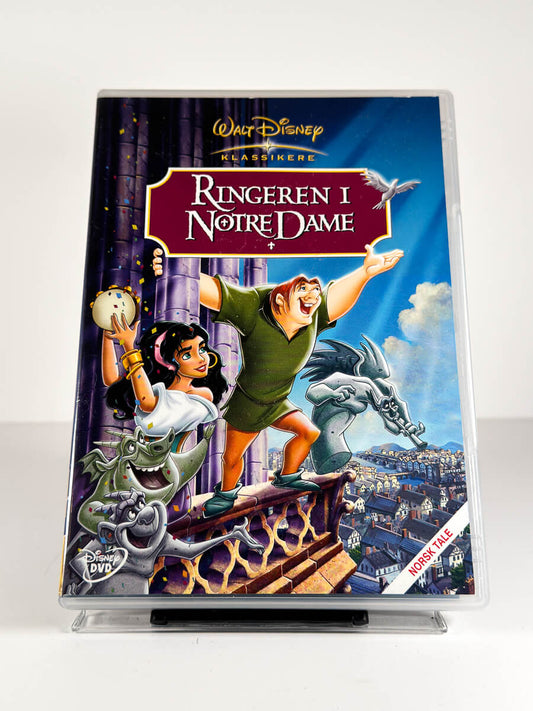 Forside av cover til Ringeren i Notre Dame på DVD
