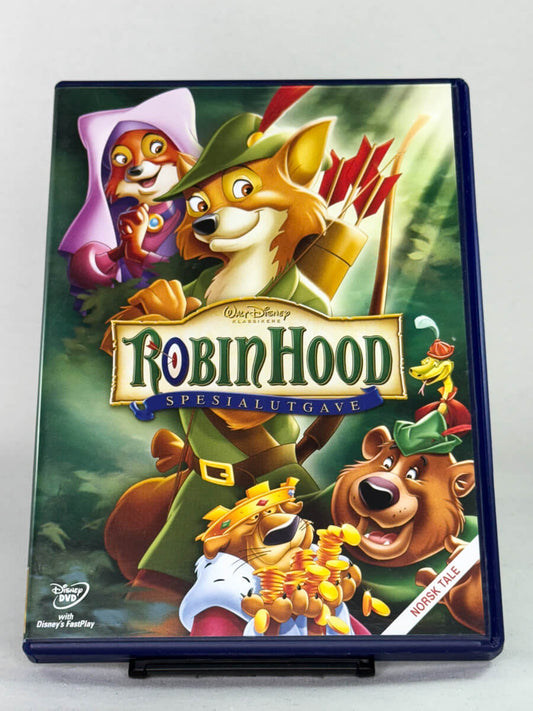 DVD-forside til filmen Robin Hood
Originalt cover brukt for produktbilde i nettbutikken Brukbar Film