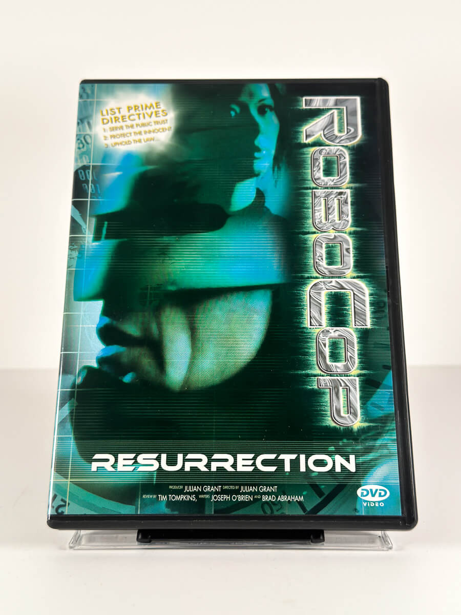 Forside av cover til RoboCop – Resurrection på DVD