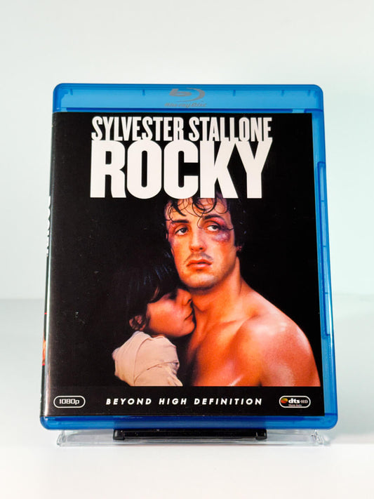 Forside av cover til Rocky på Blu-ray, bruktfilm hos Brukbar Film