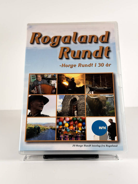 Forside av cover til Rogaland Rundt – Norge Rundt i 30 år på DVD