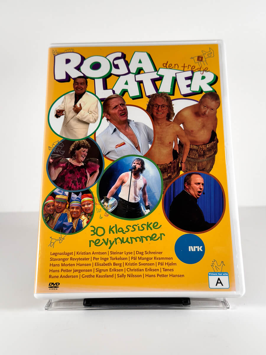 Forside av cover til Rogalatter – Den tredje på DVD
