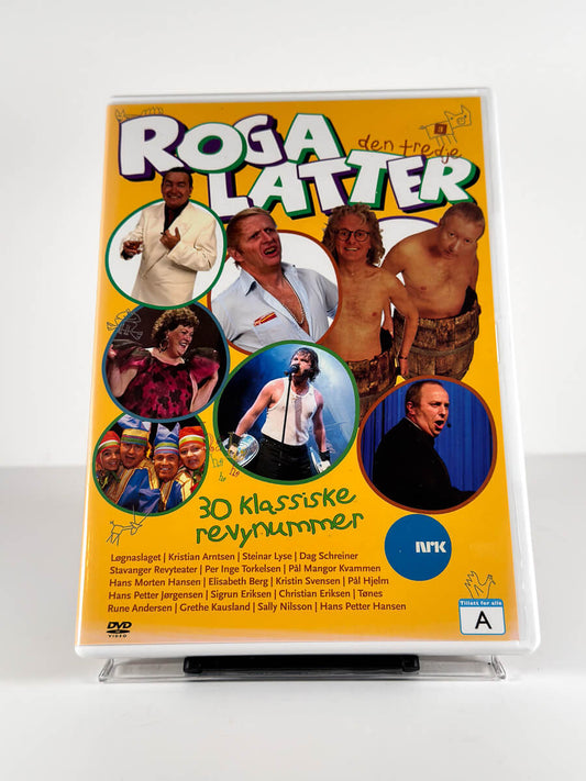 Forside av cover til Rogalatter – Den tredje på DVD