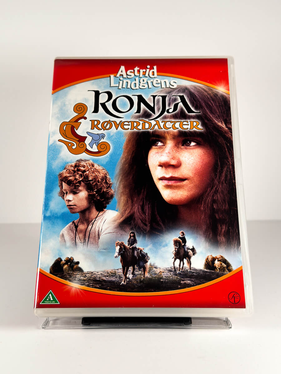 Forside av cover til Ronja Røverdatter på DVD