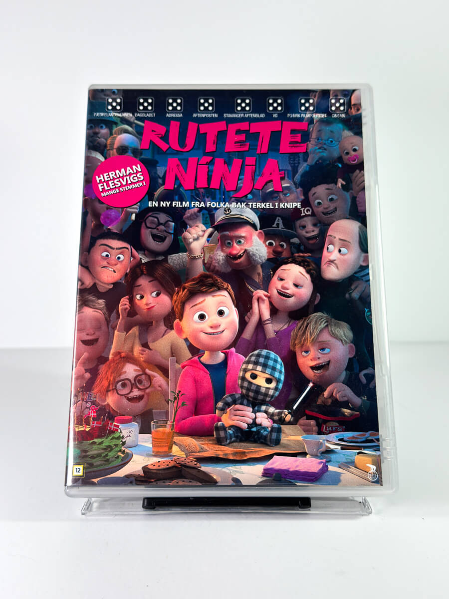 Forside av cover til Rutete Ninja på DVD
