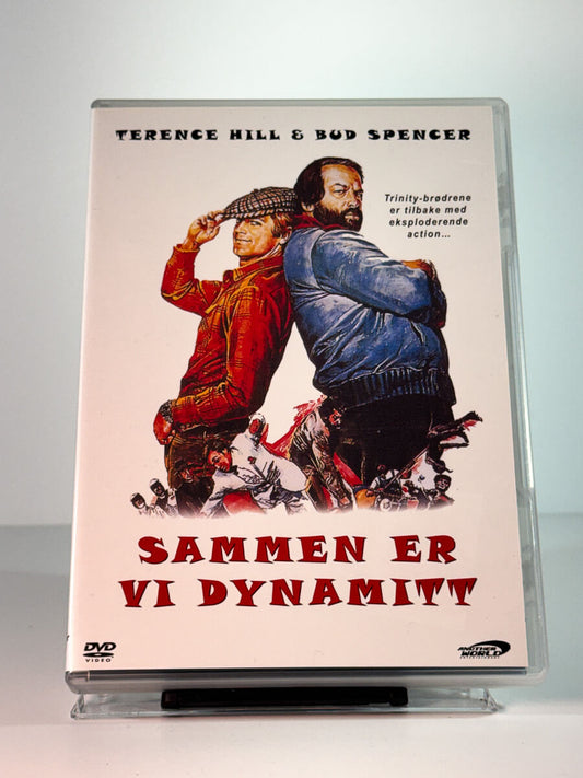 Forside av cover til Sammen er vi dynamitt, bruktfilm på DVD hos Brukbar Film