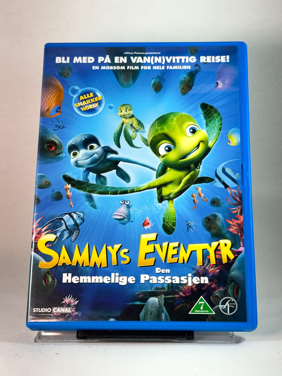 DVD-cover for Sammy’s Eventyr – Den hemmelige passasjen, brukt DVD hos Brukbar Film
