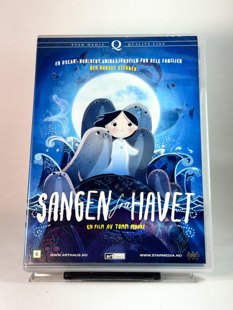 DVD-cover for Sangen fra havet, bruktfilm på DVD hos Brukbar Film