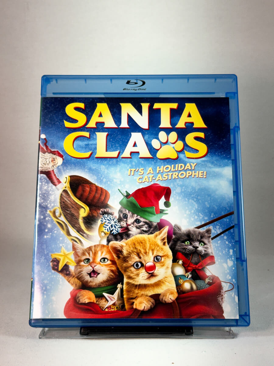 Forside av cover til Santa Claws, bruktfilm på Blu-ray hos Brukbar Film