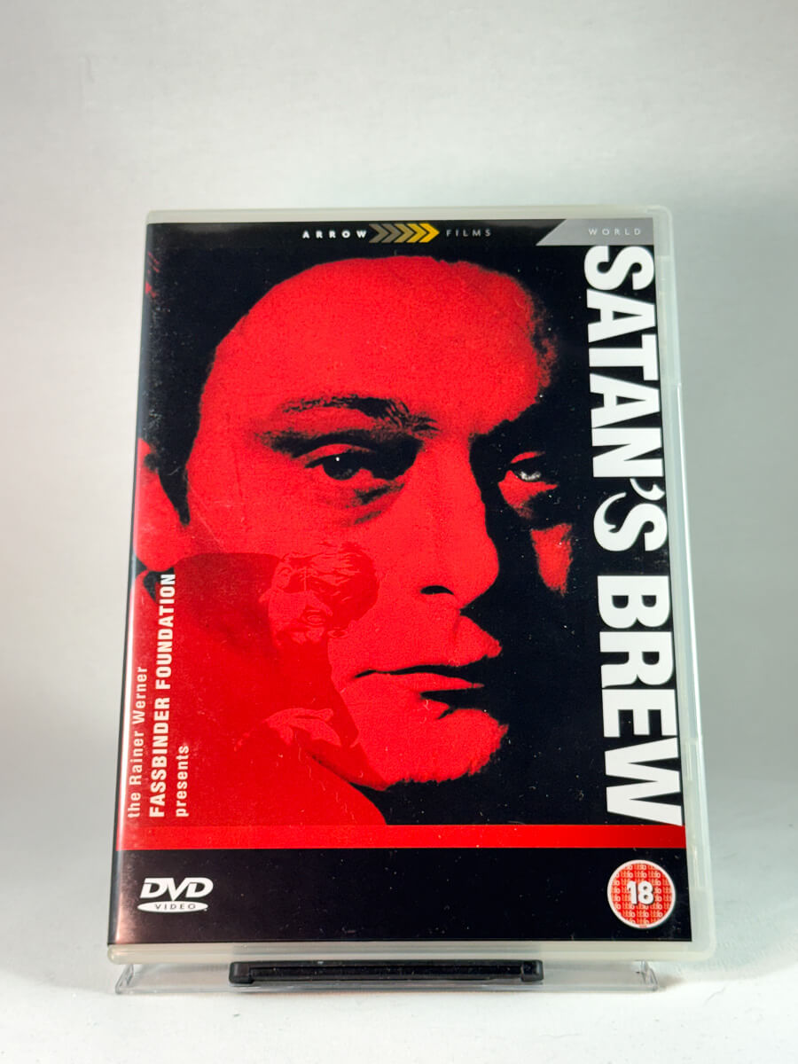 Forside av cover til Satan’s Brew, brukt DVD hos Brukbar Film