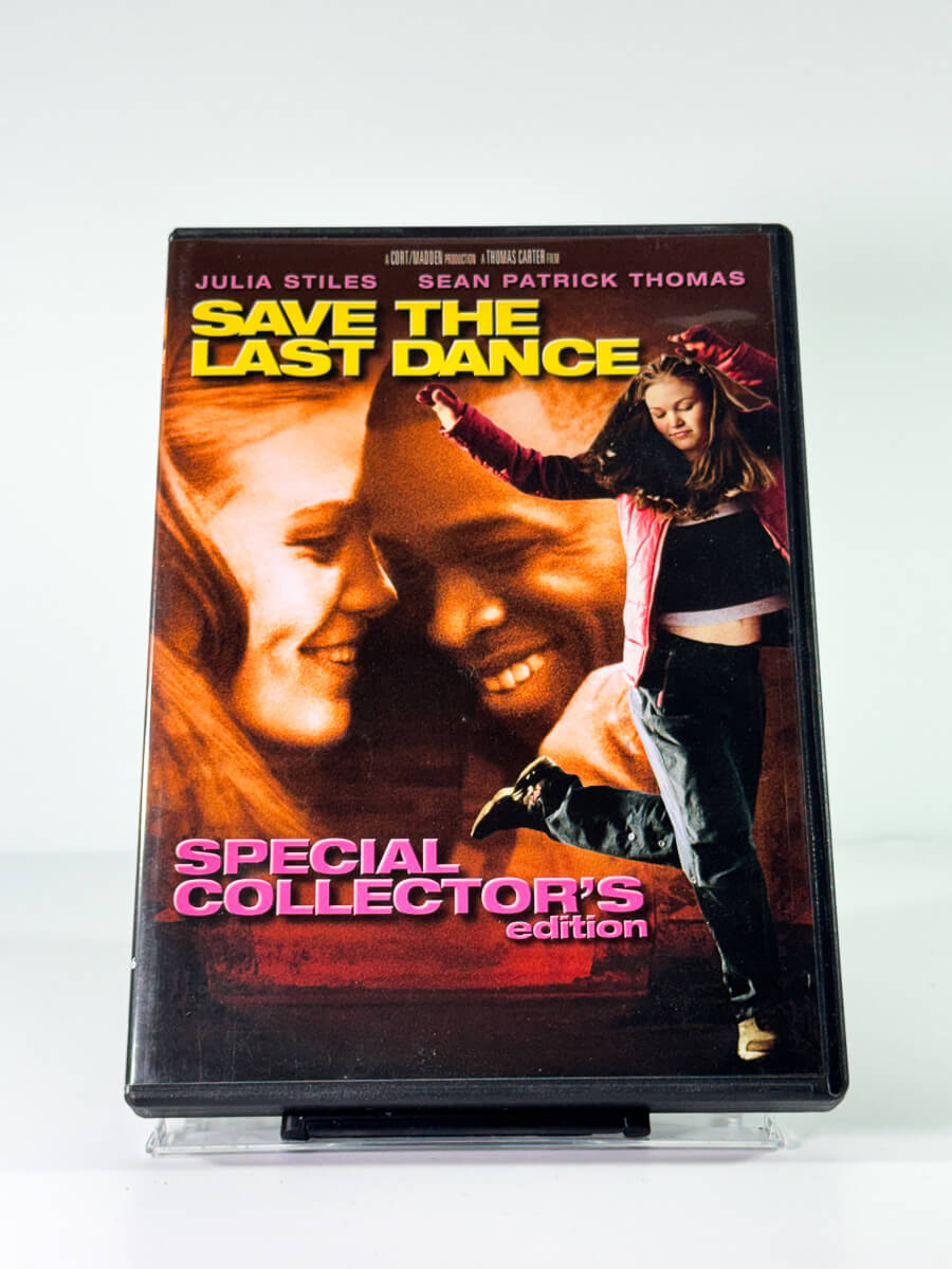 Forside av cover til save the last dance, bruktfilm hos nettbutikken Brukbar Film