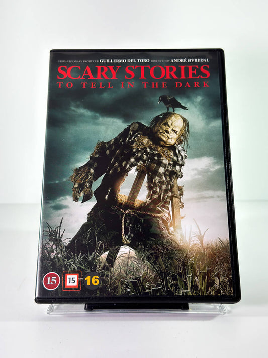 Forside av cover til Scary Stories to Tell in the Dark, brukt DVD hos Brukbar Film