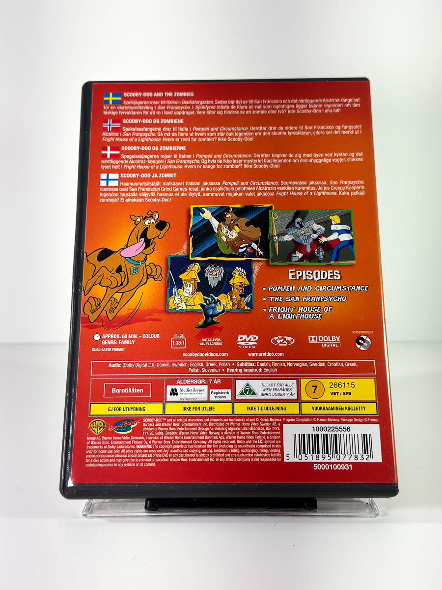 Bakside av cover til Scooby-Doo! and the Zombies på DVD