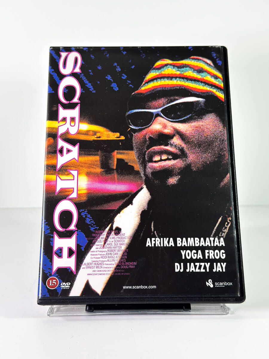 Forside av cover til Scratch, bruktfilm hos nettbutikken Brukbar Film