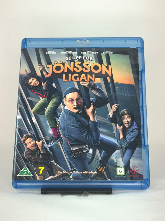 Forside av Blu-ray-cover til Se opp for Jönssonligan – brukt svensk komedie på Blu-ray, kjøp hos Brukbar Film