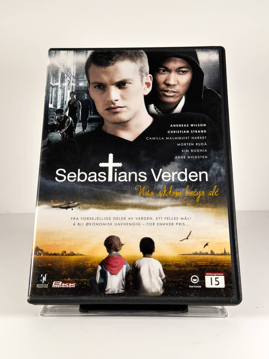 Forside av cover til Sebastians verden på DVD