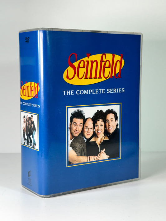 Forside av cover til Seinfeld – The Complete Series, bruktfilm på DVD hos Brukbar Film