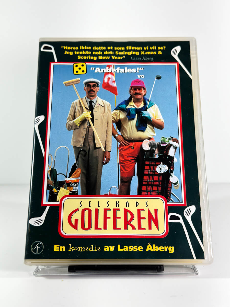 Forside av cover til Selskapsgolferen på DVD