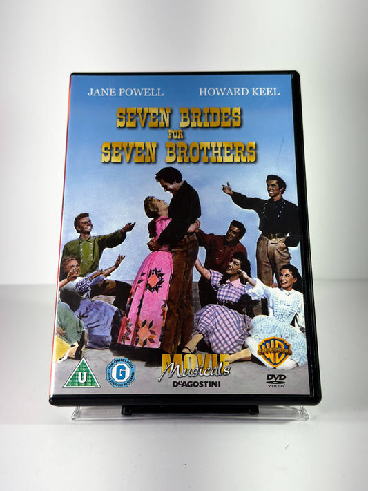 Forside av cover til Seven Brides for Seven Brothers på DVD