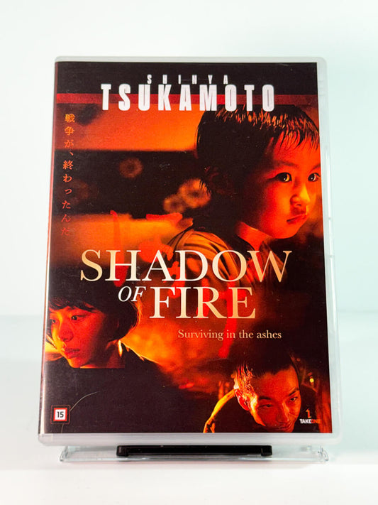 Forside av cover til shadow of fire, brukt DVD hos Brukbar Film