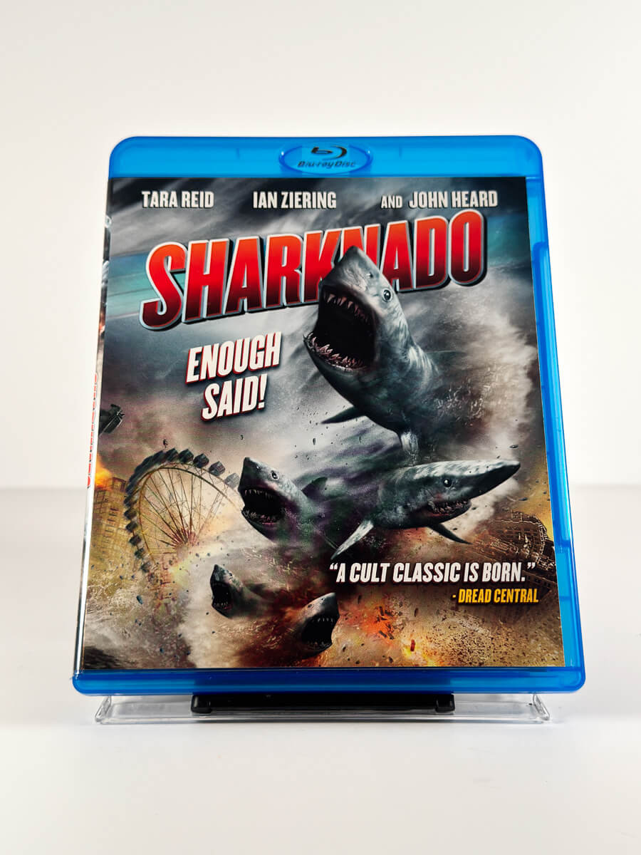 Forside av cover til Sharknado på Blu-ray