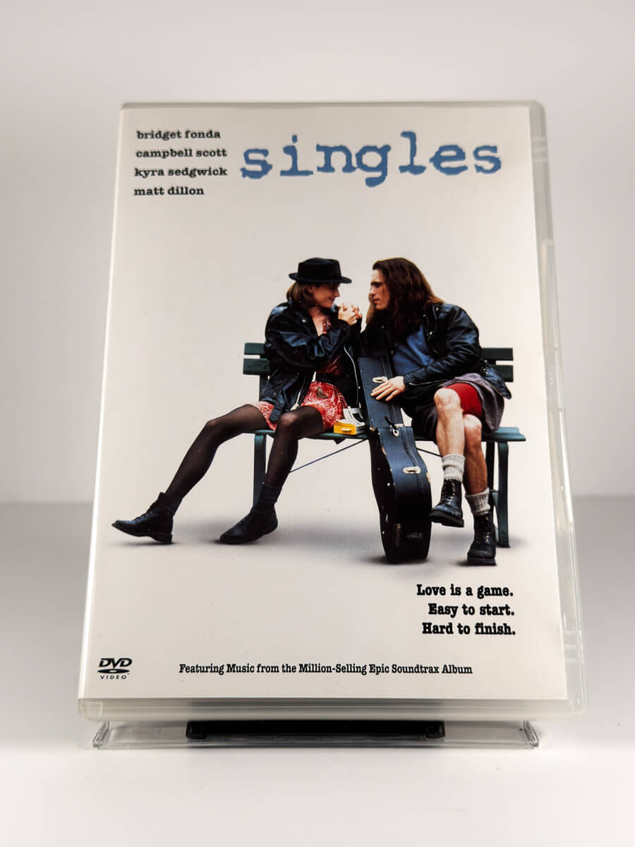 Forside av cover til Singles på DVD