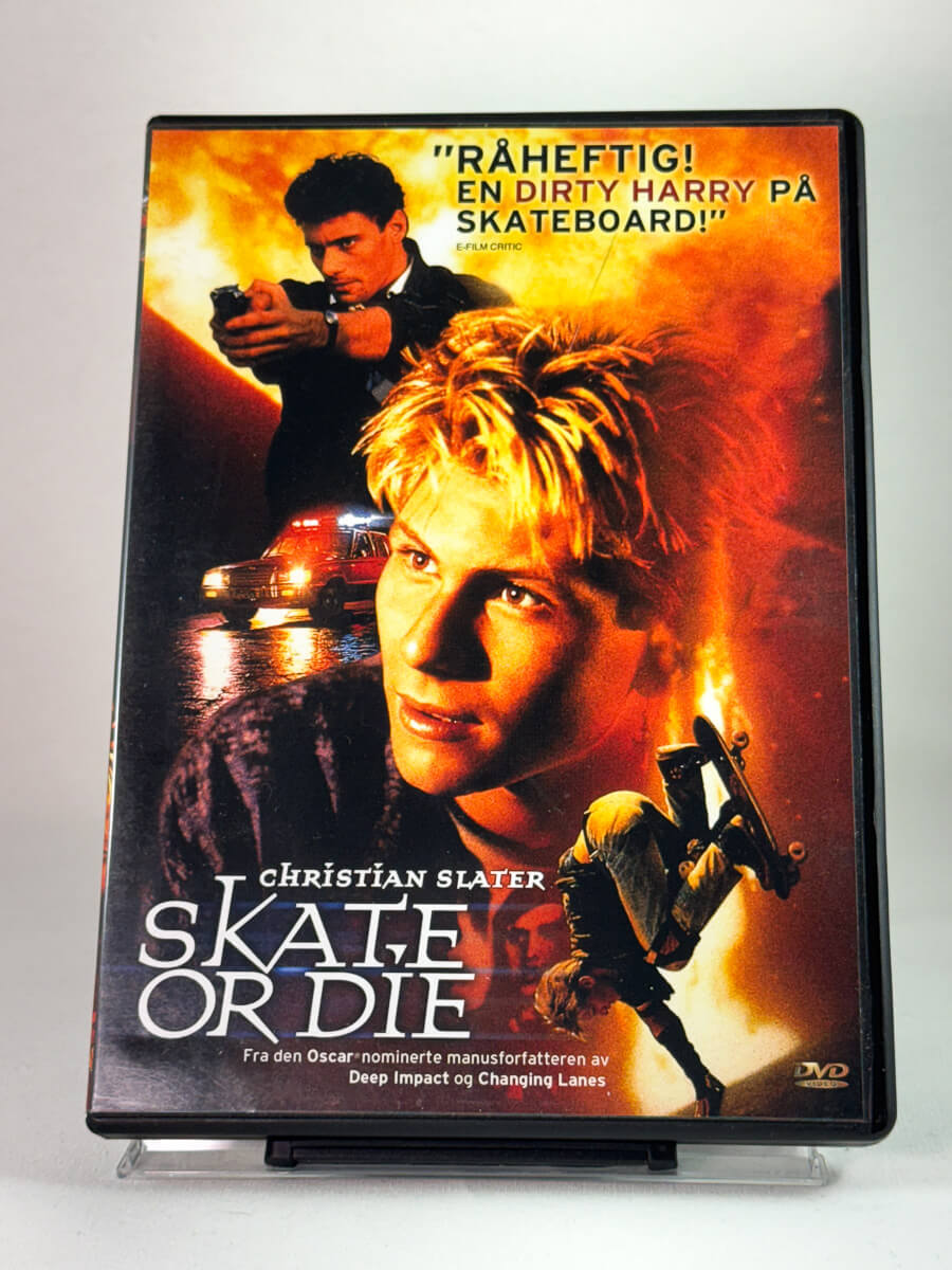 Forside av DVD-cover til Skate or Die, brukt DVD hos Brukbar Film