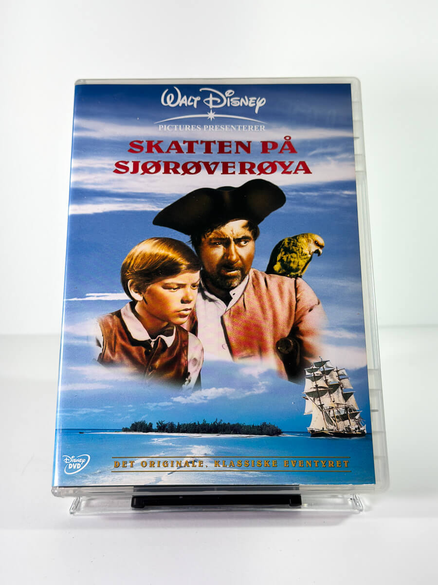 Forside av cover til Skatten på sjørøverøya, brukt DVD hos Brukbar Film
