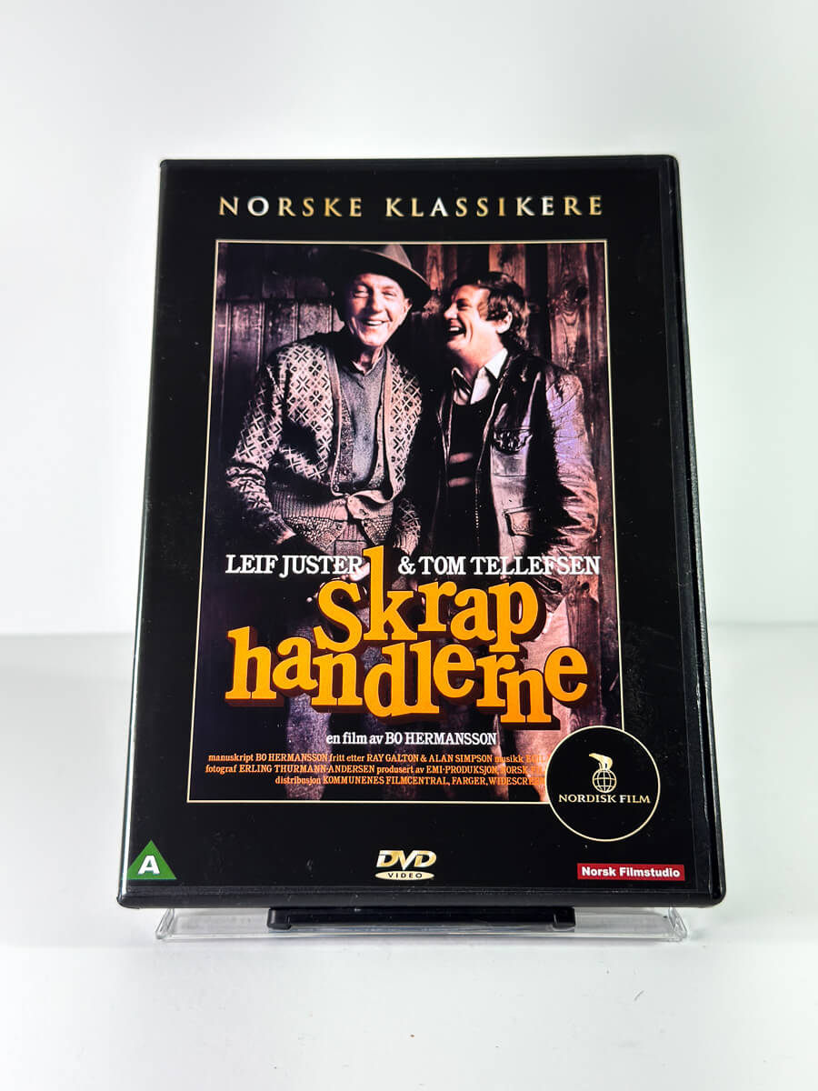 Forside av cover til Skraphandlerne på DVD